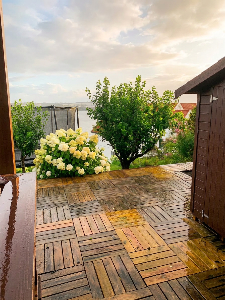 Terrasse renset – etter